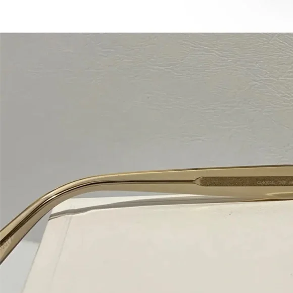 Celine Clear Gold Sunglasses - Picture 3 of 4